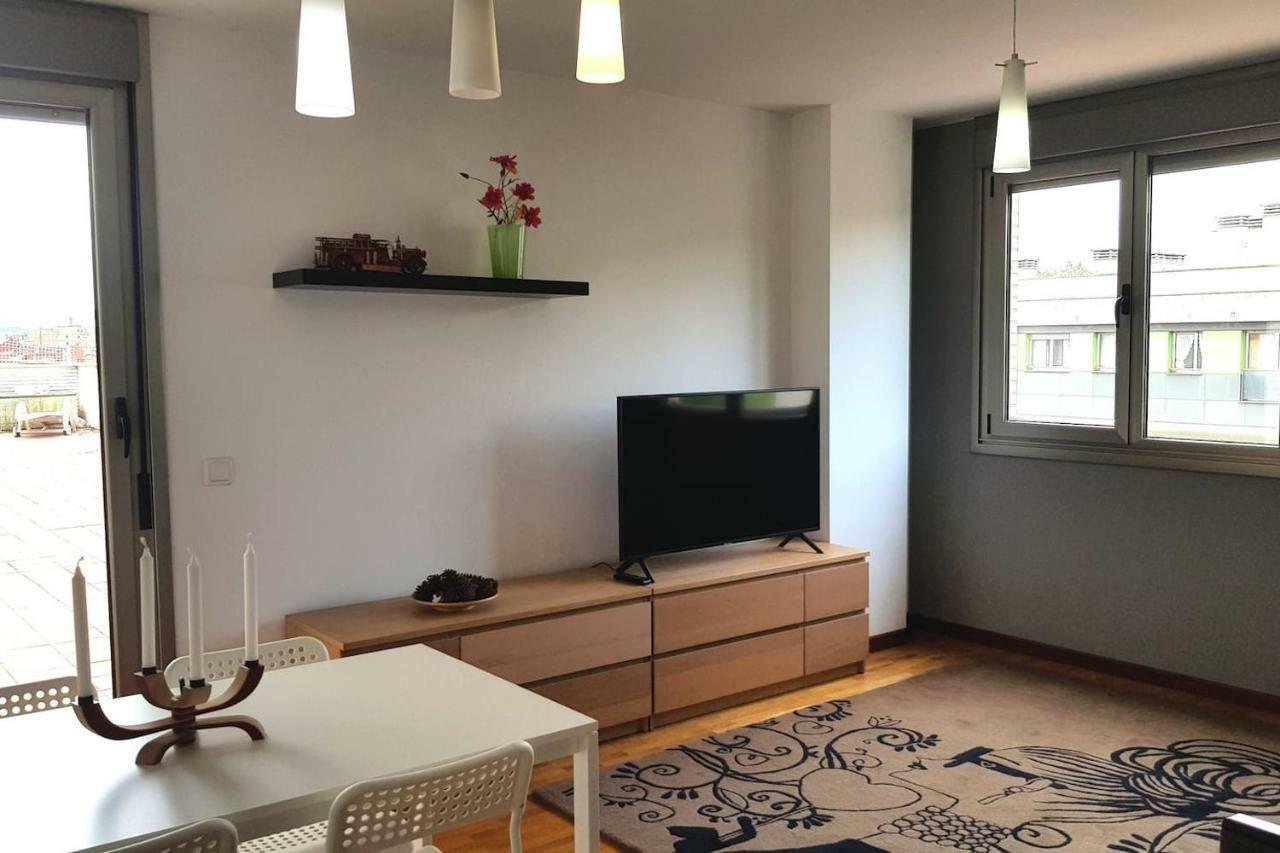 Lauredal - Ático con amplia terraza, 2 hab, 2 baños, pádel, parque infantil Gijón Exterior foto